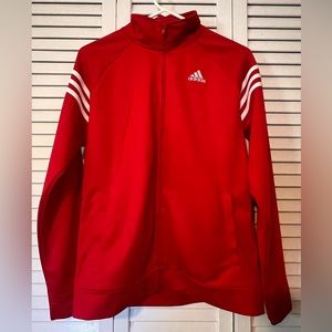 ADIDAS red tracksuit jacket